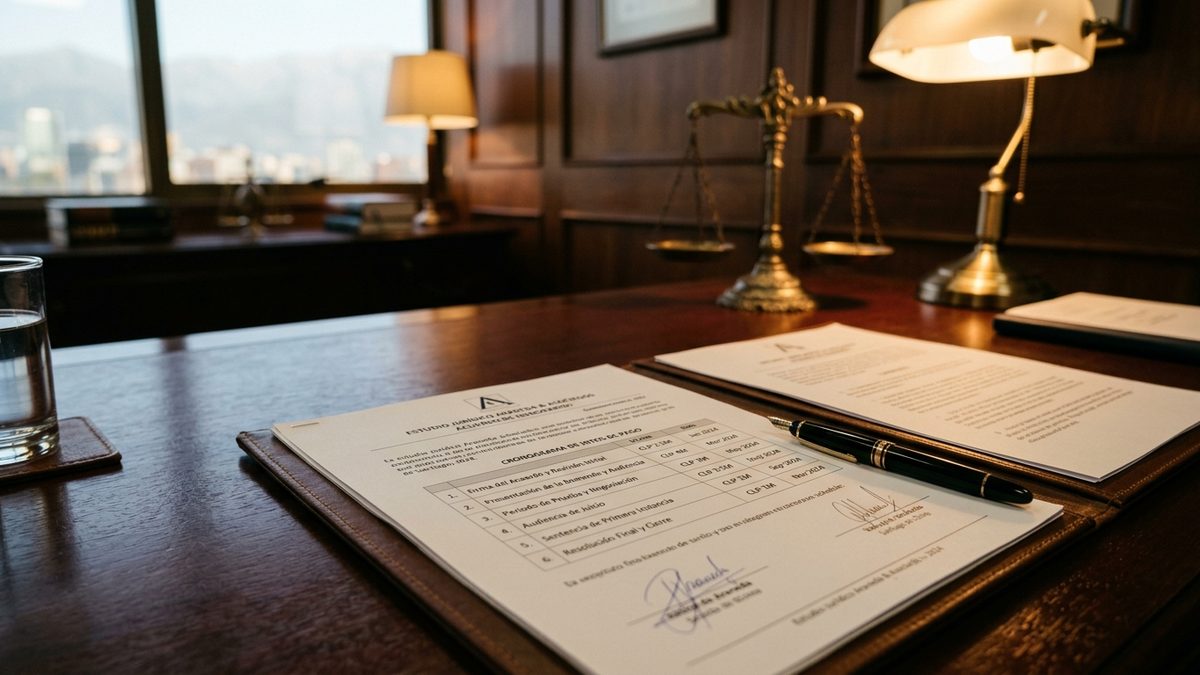 Abogados en Concepción con honorarios transparentes pactados por hitos procesales y etapas judiciales claras